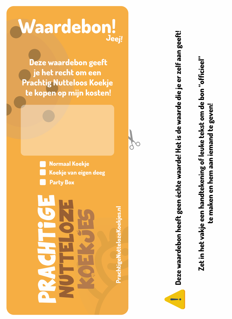 Prachtige Nutteloze Waardebon